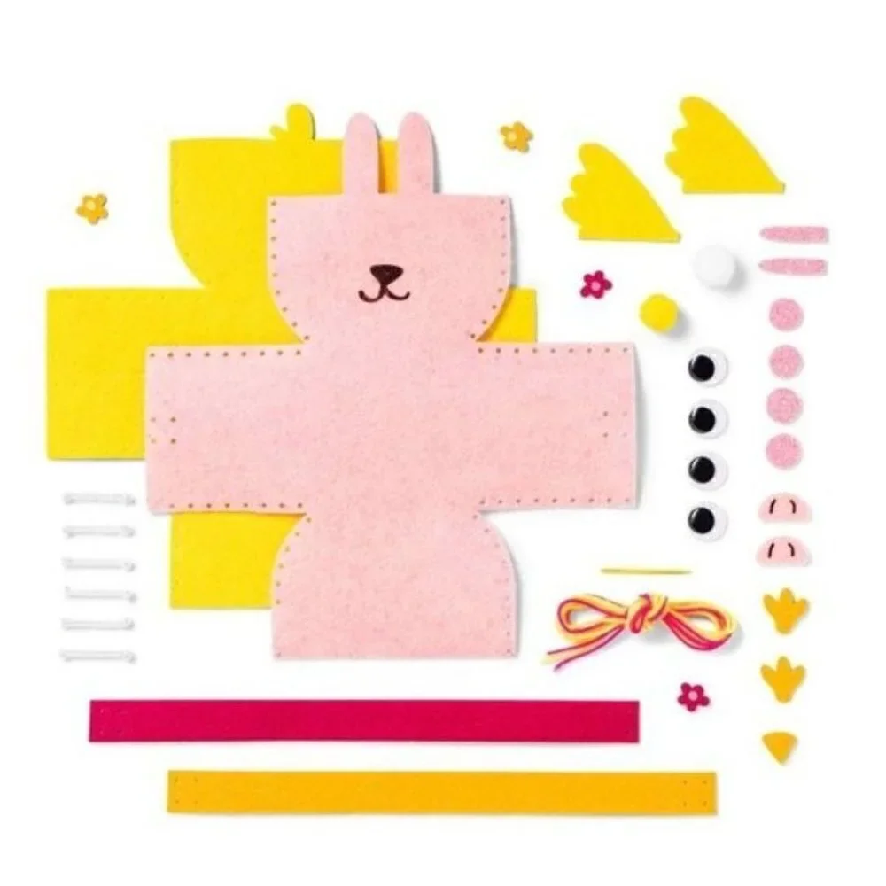 Target Mondo Llama Easter Baskets Kit Felt Crafts Ages 6 Plus